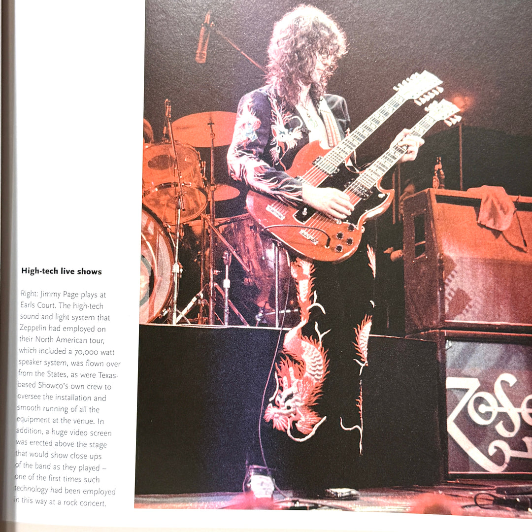 LED ZEPPELIN THE ILLUSTRATED BIOGRAPHY BOOK