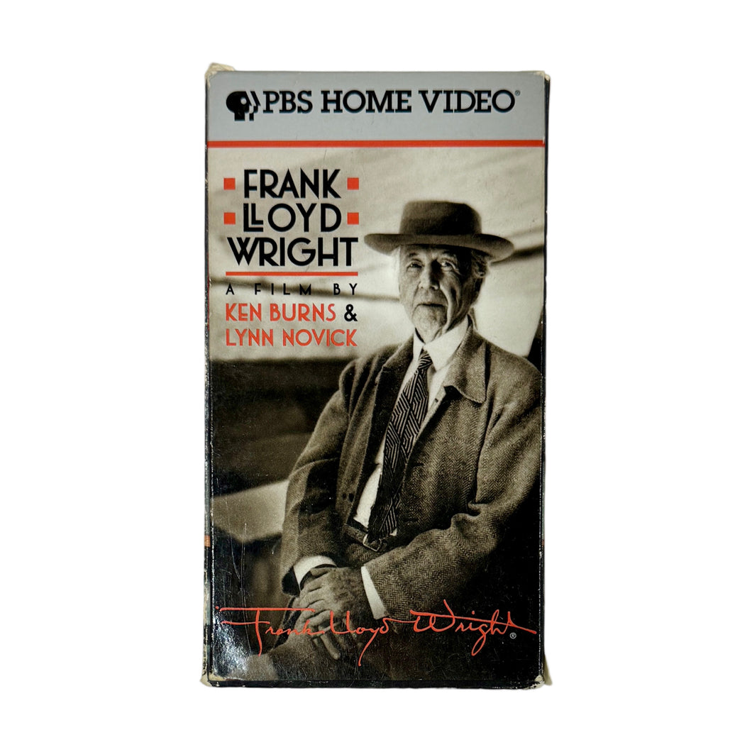 FRANK LLOYD WRIGHT VHS TAPE