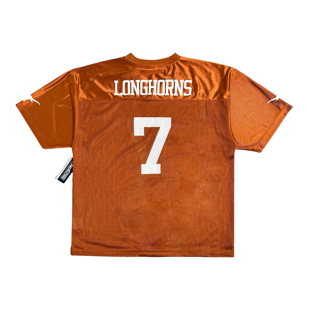 1990’S DEADSTOCK TEXAS LONGHORNS MESH FOOTBALL JERSEY SHIRT X-LARGE