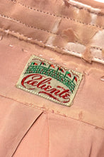 Load image into Gallery viewer, 1950’S CALIENTE MADE IN USA THRASHED &amp; REPAIRED SILK WESTERN L/S B.D. WORK SHIRT MEDIUM
