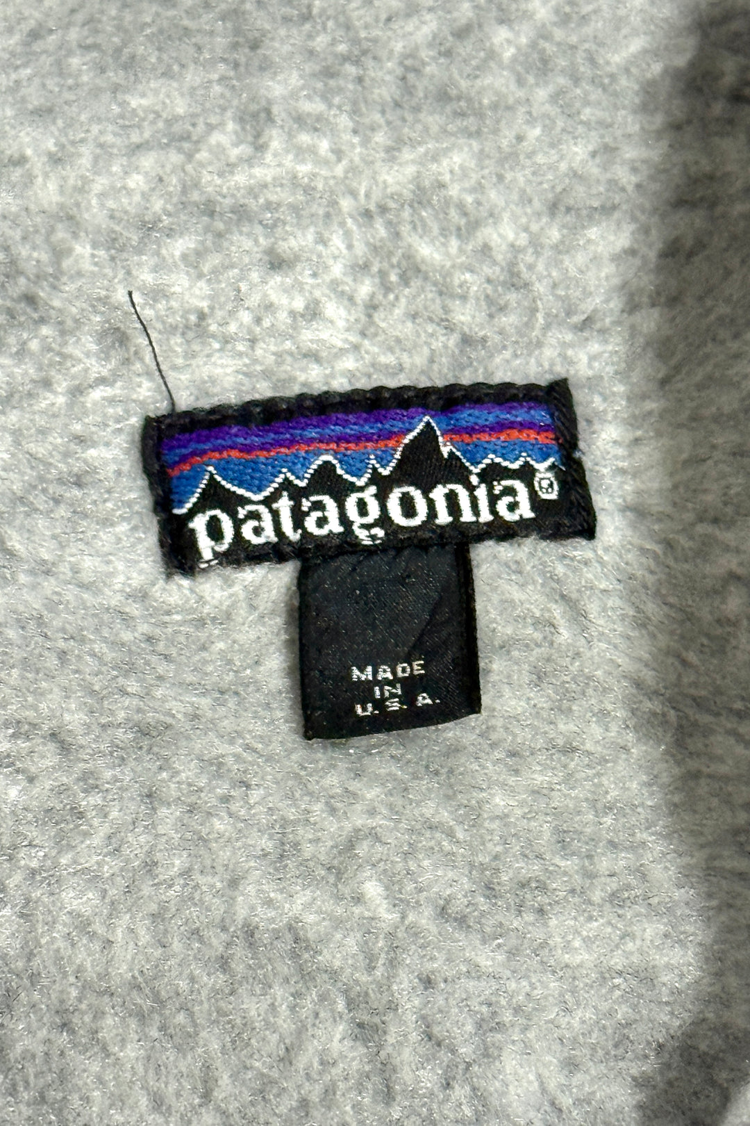 1990’S PATAGONIA MADE IN USA SHERPA LINED CROPPED WINDBREAKER JACKET SMALL