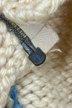 Load image into Gallery viewer, 1940’S RACE CAR COWICHAN MADE IN CANADA CROPPED KNIT WOOL CARDIGAN SWEATER JACKET MEDIUM
