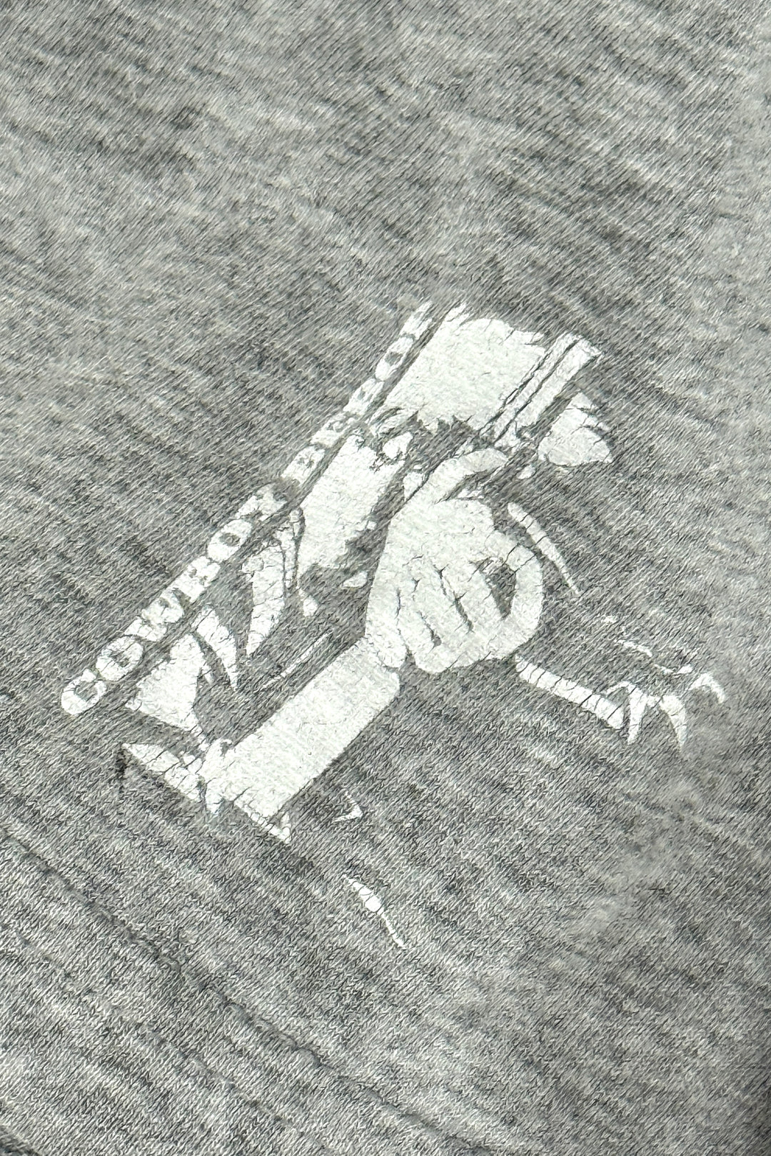 2000’S COWBOY BEBOP FADED GRAY JERSEY S/S T-SHIRT X-LARGE