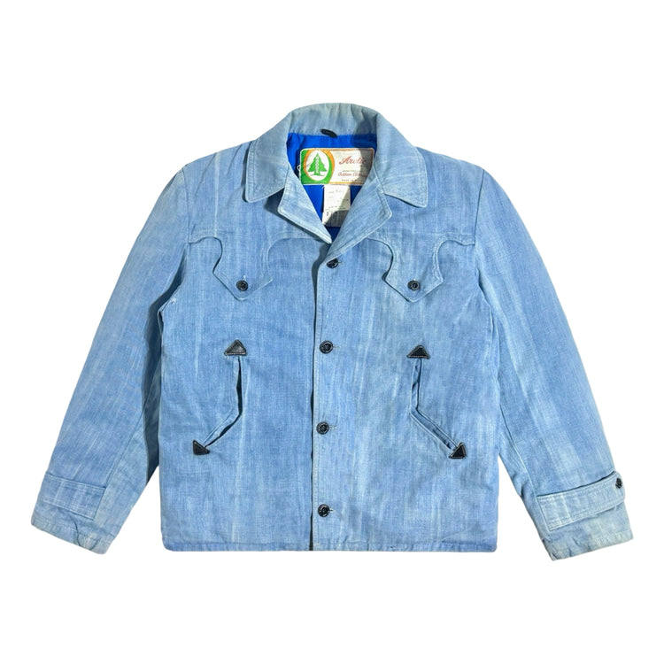 Woods Arctic chambray western jacket front test