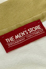 Load image into Gallery viewer, 1980’S THE MEN’S STORE MADE IN USA KNIT VELOUR POLO SWEATER MEDIUM
