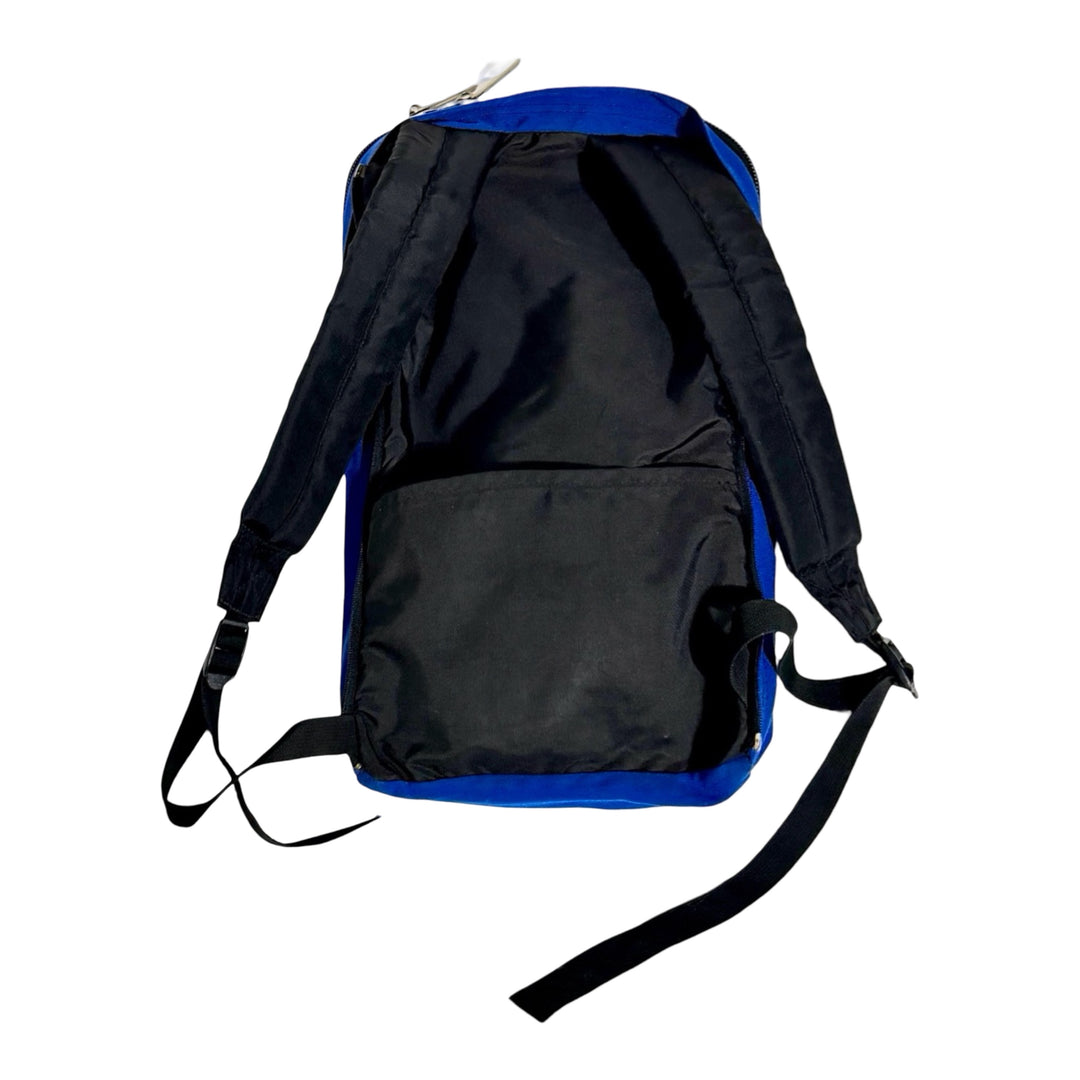 1990’S MEI MADE IN USA BLUE CORDURA 60L CONVERTIBLE DUFFLE / BACKPACK + 15L DAY PACK COMBINATION BAG