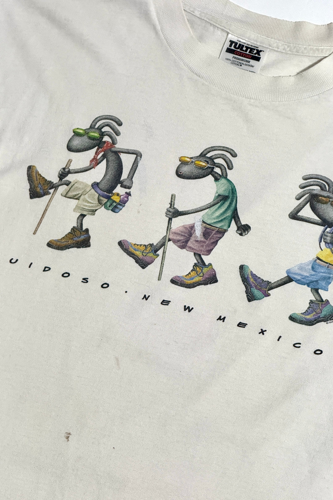 1990’S KOKOPELLI MADE IN USA THRASHED S/S T-SHIRT LARGE