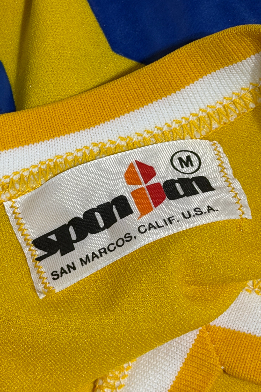 1970’S JEARL HATCHELL CONSTRUCTION CO MADE IN USA YELLOW CONTRAST BASEBALL JERSEY S/S T-SHIRT MEDIUM