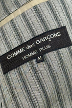 Cargar imagen en el visor de la galería, 1980’S COMME DES GARÇONS HOMME PLUS MADE IN JAPAN S/S 1987 STRIPED SUIT MEDIUM
