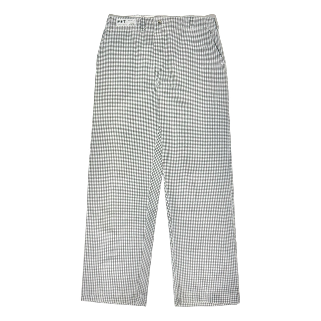 1960’S PST LODGE UNION MADE IN USA HOUNDSTOOTH WORKWEAR PANTS 30 X 30