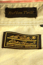 Load image into Gallery viewer, 1990&#39;S EDDIE BAUER RUFTON TWILL S/S B.D. SHIRT SMALL
