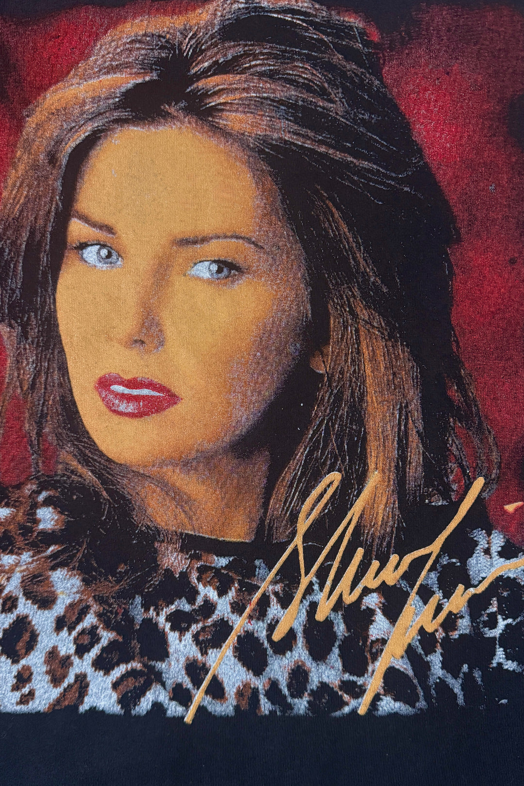 1990’S SHANIA TWAIN COME ON OVER TOUR JERSEY S/S T-SHIRT X-LARGE