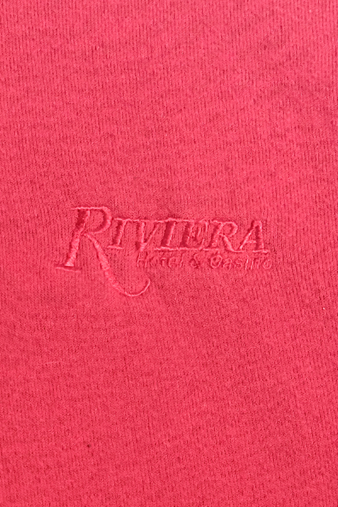 1990’S RIVIERA LAS VEGAS CASINO &amp; RESORT FLEECE CREWNECK SWEATER X-LARGE