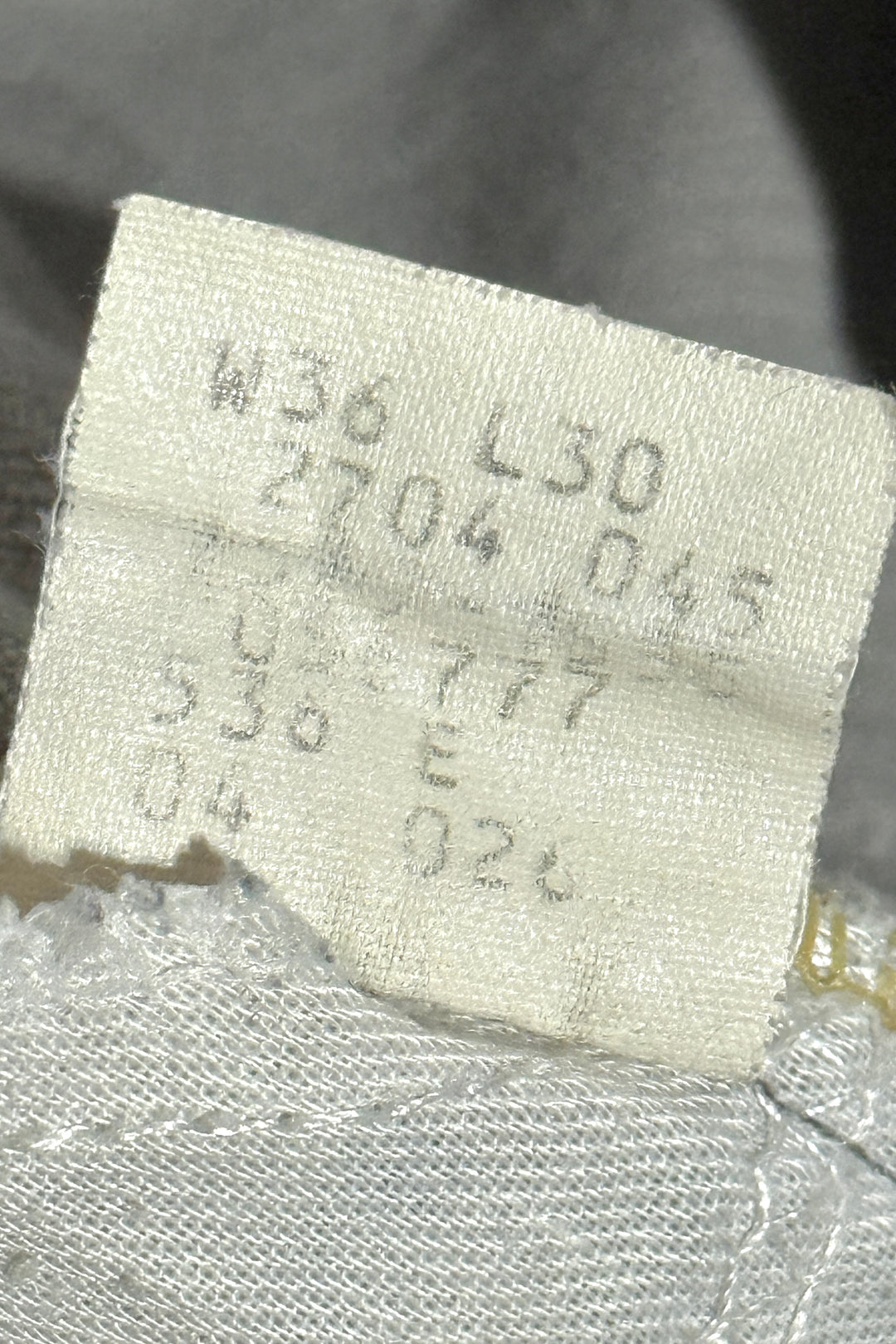 1980’S LEVI’S 505 MADE IN USA FADED CORDUROY STRAIGHT LEG PANTS 34 X 30