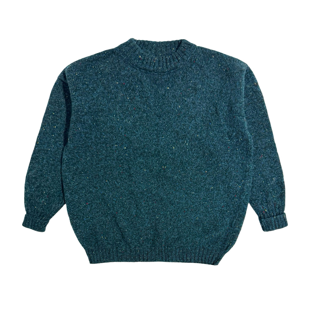 1970’S ISLE OF MULL KNITWEAR MADE IN SCOTLAND KNIT SCOTTISH WOOL CREWNECK SWEATER LARGE