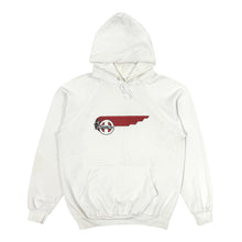 Cargar imagen en el visor de la galería, 1980’S SANTA FE RAILWAYS MADE IN USA PRINTED FLEECE HOODED SWEATSHIRT MEDIUM
