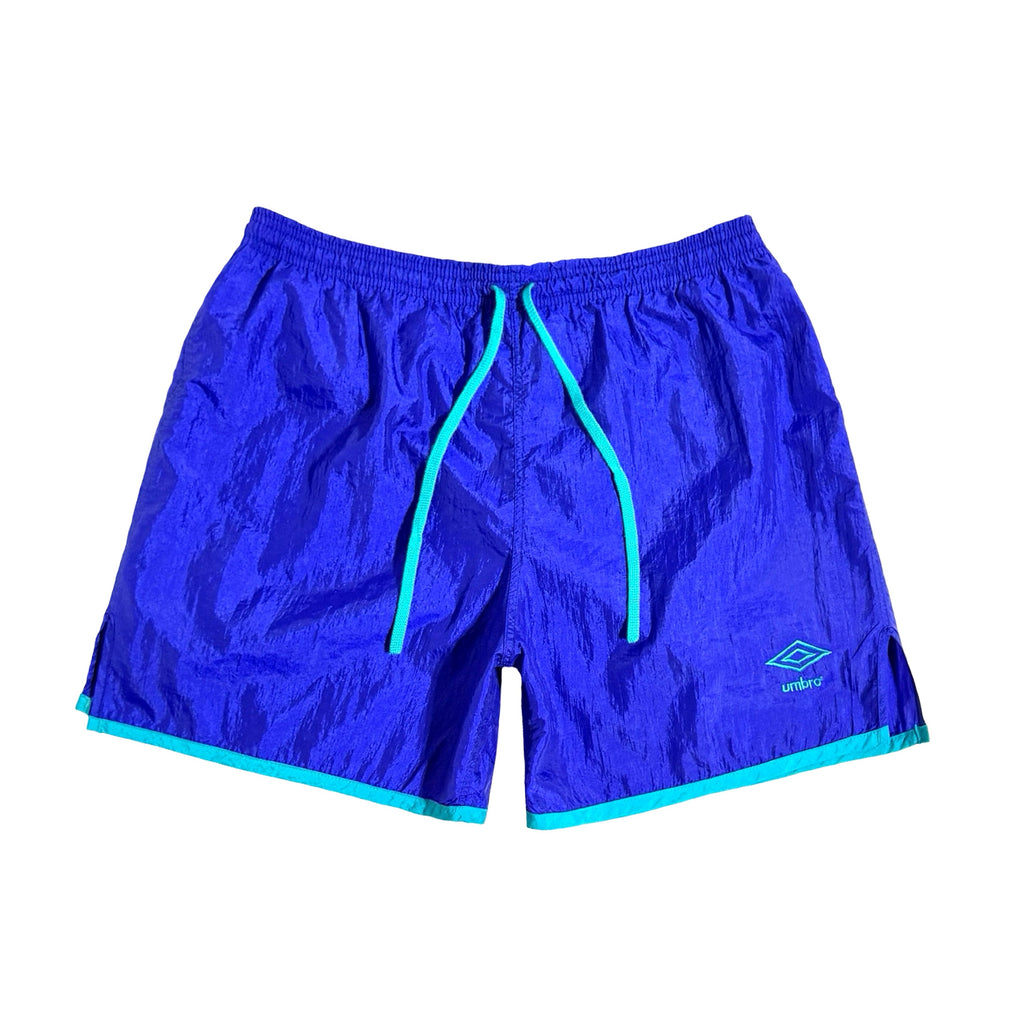 ウェア 90s umbro soccer nylon shorts Umbro 90s Vintage Checkered Soccer Shorts Nylon Satin Silky Black