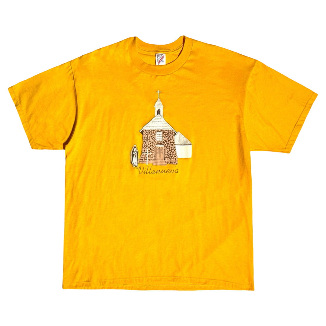 1980’S DEADSTOCK VILLANEUVA CHURCH GUADALUPE SINGLE STITCH S/S T-SHIRT XXL