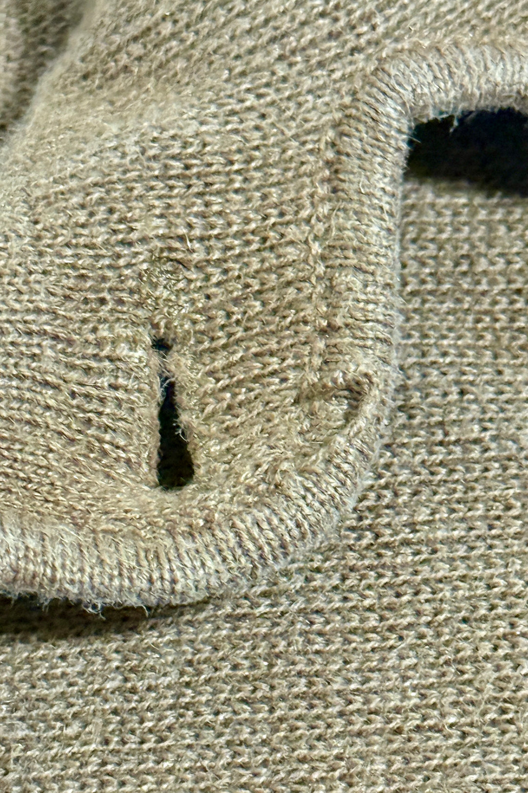 1950’S FRANK LLOYD WRIGHT WINDOWPANE MADE IN USA CROPPED KNIT S/S POLO SHIRT LARGE