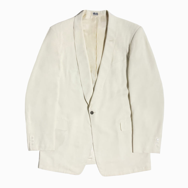 1940s After Six by Rudofker ivory dinner jacket, front