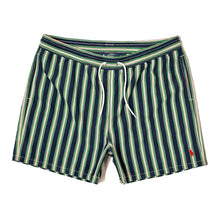 Load image into Gallery viewer, 1990’S POLO RALPH LAUREN STRIPED PRINT SWIM SHORTS XX-LARGE
