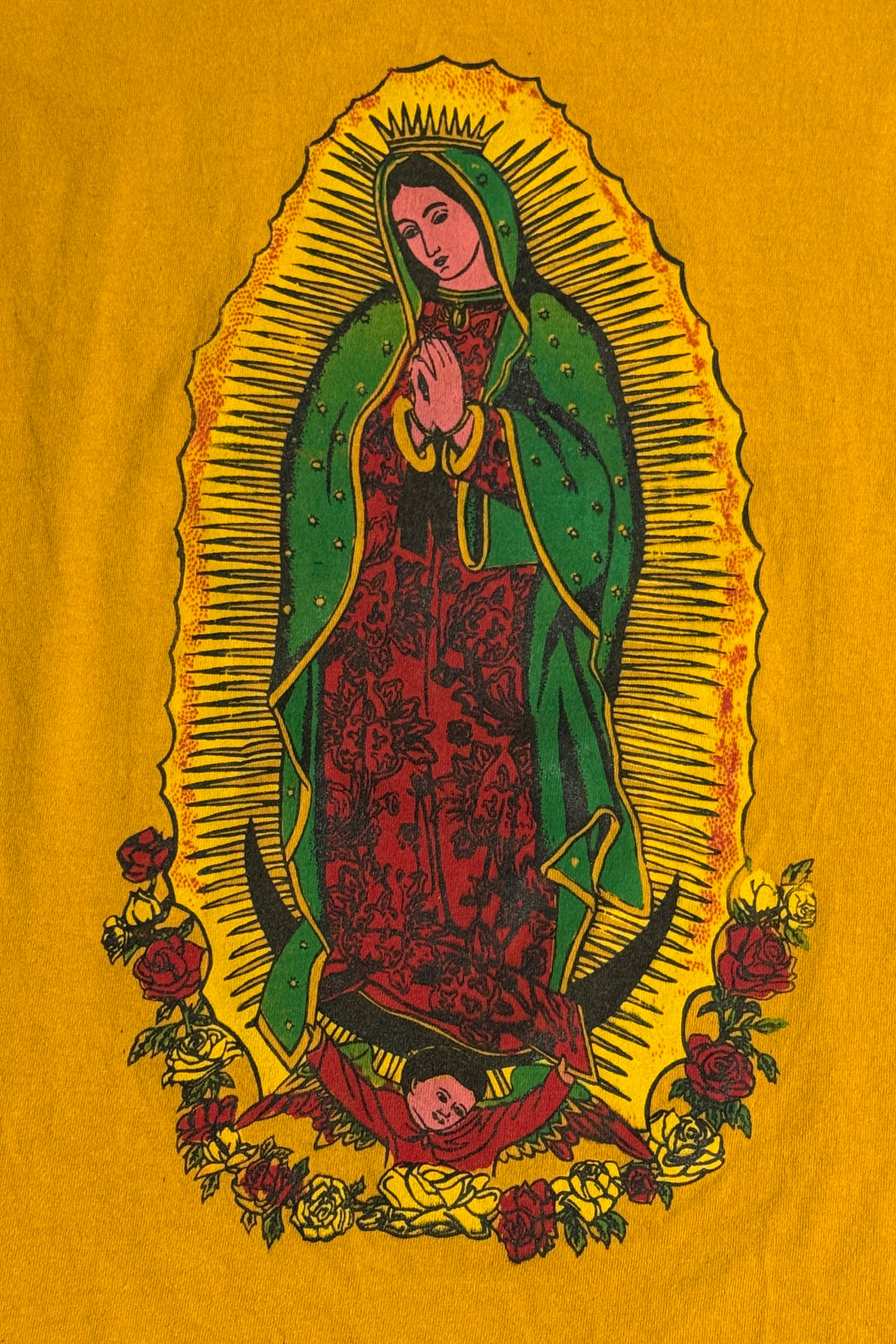 1980’S DEADSTOCK BASILICA DE GUADALUPE S/S T-SHIRT LARGE