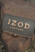 Cargar imagen en el visor de la galería, 1990’S IZOD CROPPED LAMB LEATHER JACKET LARGE
