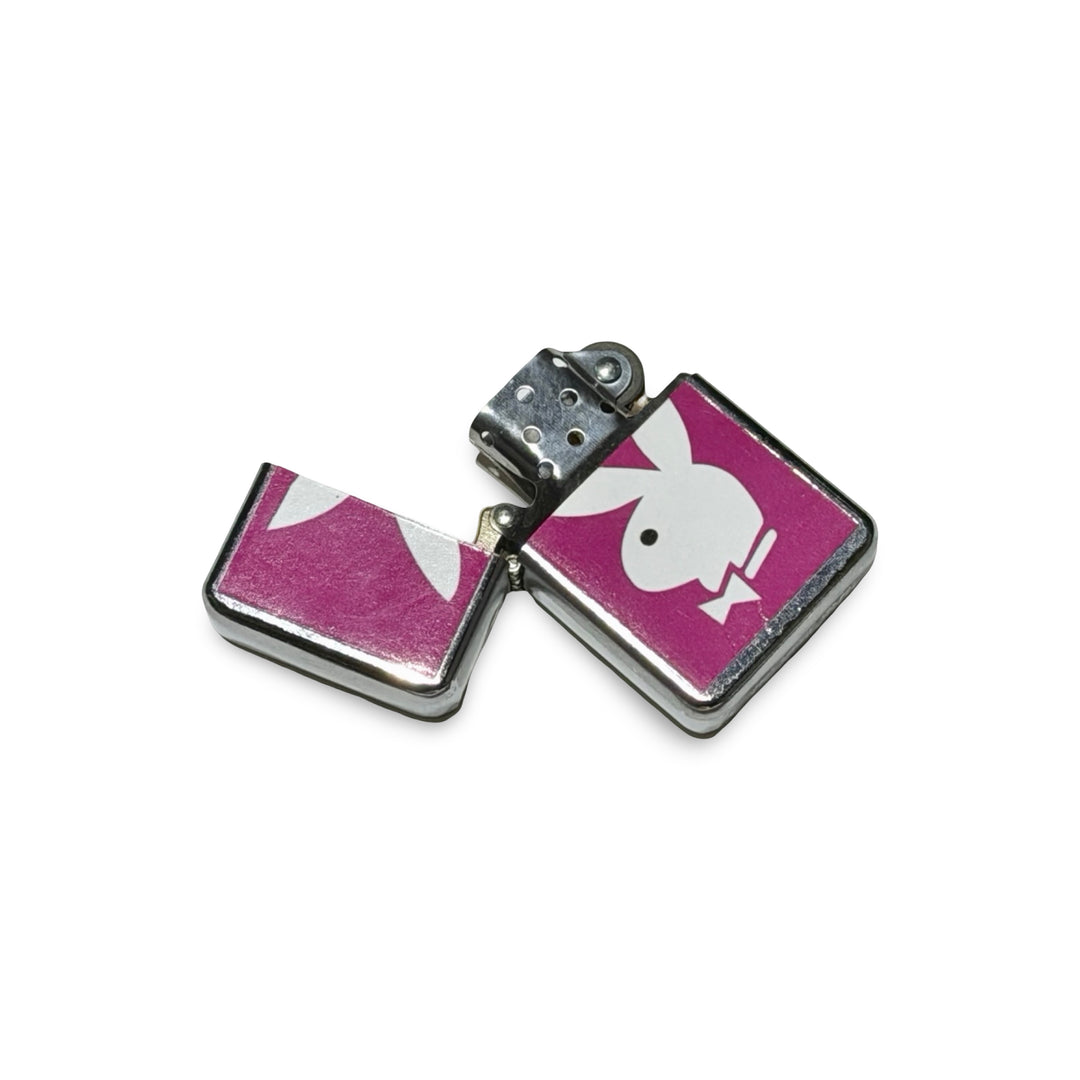 1990’S PINK PLAYBOY ZIPPO STYLE CHROME LIGHTER