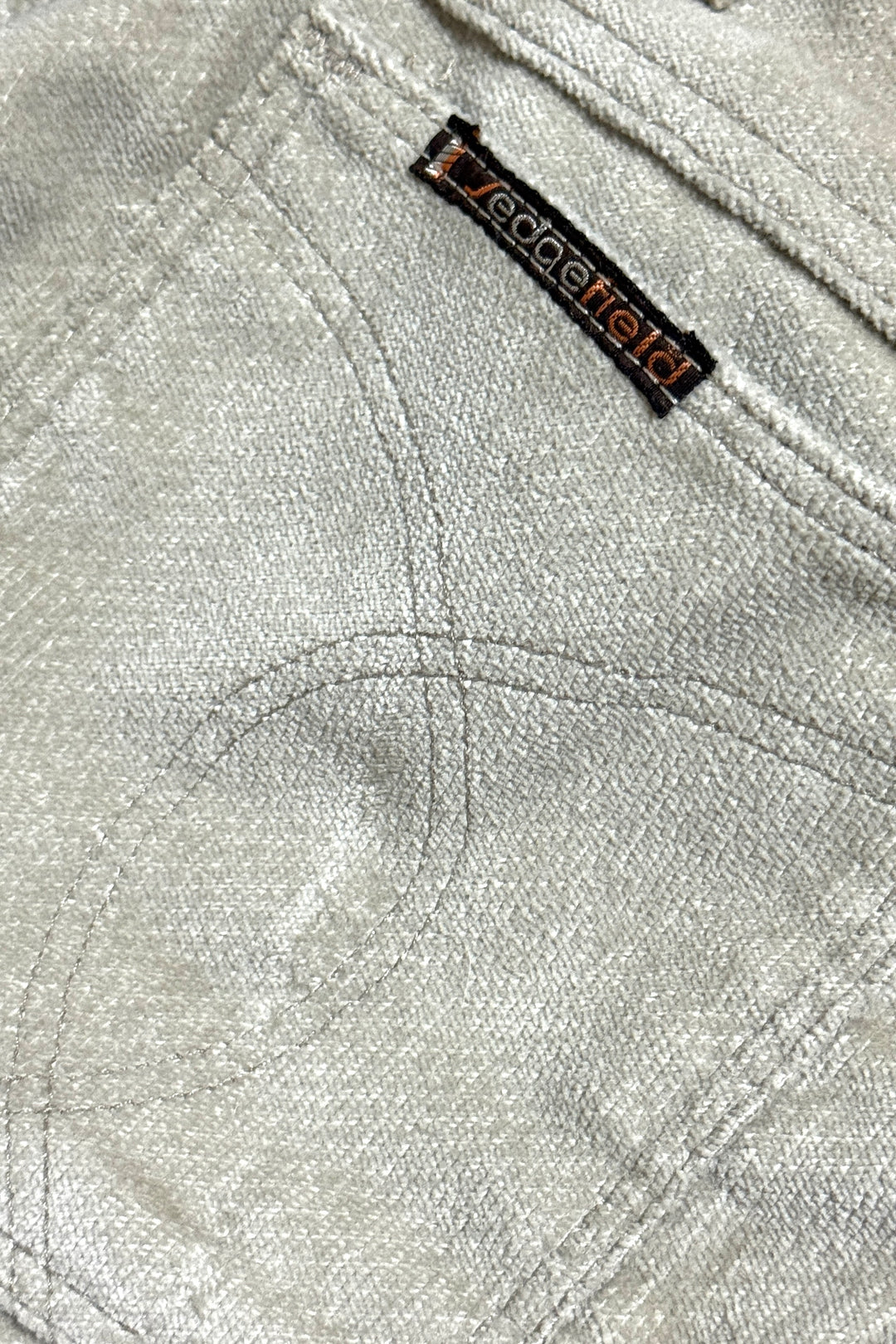 1970’S SEDGEFIELD MADE IN USA VELOUR WESTERN DISCO BOOTCUT PANTS 32 X 32