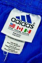 Load image into Gallery viewer, 1990’S ADIDAS WHITE LABEL DUKE UNIVERSITY SOCCER 4 INCH ATHLETIC SHORTS MEDIUM
