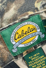 Load image into Gallery viewer, 1990’S CABELA’S HUNTING CAMO CARGO PANTS 34 X 32
