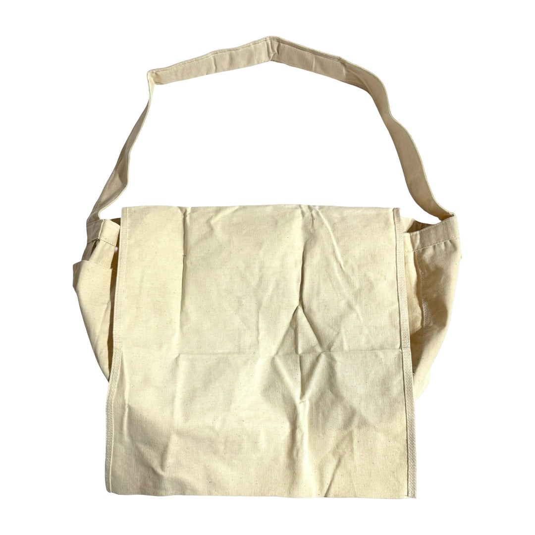 1990’S DEADSTOCK KOVELS ANTIQUES AND COLLECTIBLES CANVAS FLEA MARKET BAG