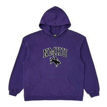 Load image into Gallery viewer, 2000’S NMHU RODEO FLEECE HOODIE X-LARGE
