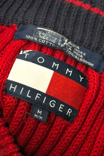 Load image into Gallery viewer, 1990’S TOMMY HILFIGER STRIPED KNIT SWEATER MEDIUM
