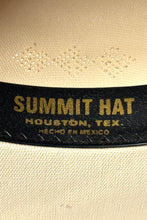 Load image into Gallery viewer, 1960’S SUMMIT MADE IN USA STRAW COWBOY HAT 6 1/2
