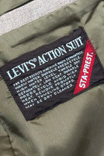 Cargar imagen en el visor de la galería, 1970’S LEVI’S MADE IN USA DISCO ACTION SUIT JACKET BLAZER 40R
