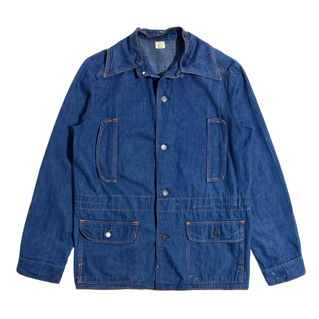 1970’S STAR DENIM MADE IN USA JEAN CHORE JACKET COAT MEDIUM