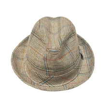 Load image into Gallery viewer, 1960’S STETSON MADE IN USA PLAID FELT FEDORA HAT 7
