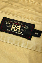 Load image into Gallery viewer, 2000’S RRL RALPH LAUREN KHAKI MILITARY L/S B.D. SHIRT X-LARGE
