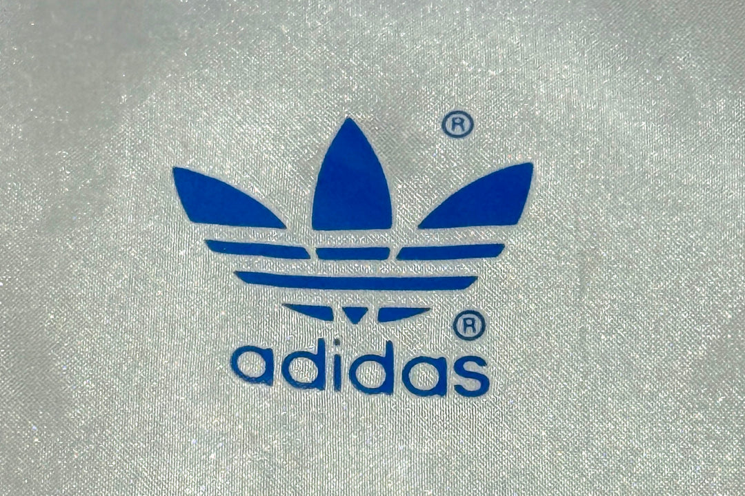 1970’S ADIDAS MADE IN GERMANY TREFOIL HOODED PACKABLE RUNNING JACKET LARGE