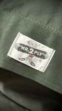 Load image into Gallery viewer, 1960’S 2-PLY MADE IN USA CROPPED OLIVE GABARDINE WORKWEAR JACKET X-LARGE
