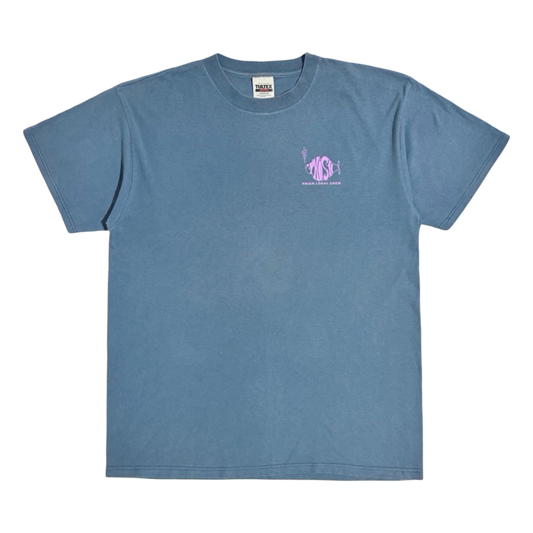 1990’S PHISH 1999 TOUR LOCAL CREW BAND S/S T-SHIRT X-LARGE