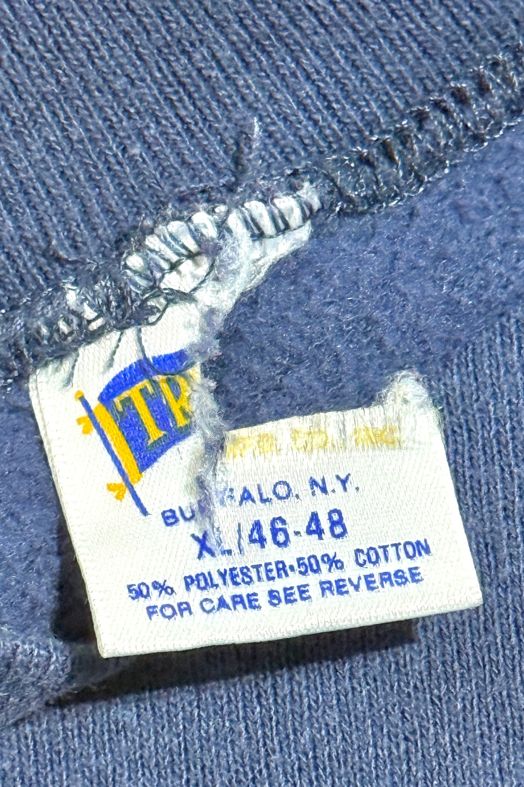 1970’S MY SHEPERD MADE IN USA BRUSHED FLEECE CREWNECK SWEATER X-LARGE