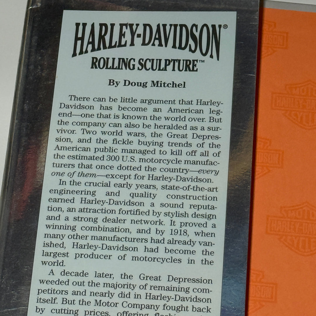 HARLEY-DAVIDSON ROLLING SCULPTURE DESIGN BOOK