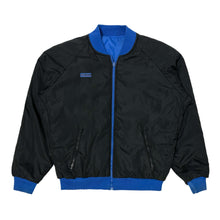 Load image into Gallery viewer, 1990’S COLUMBIA REVERSIBLE CROPPED ZIP BOMBER JACKET LARGE
