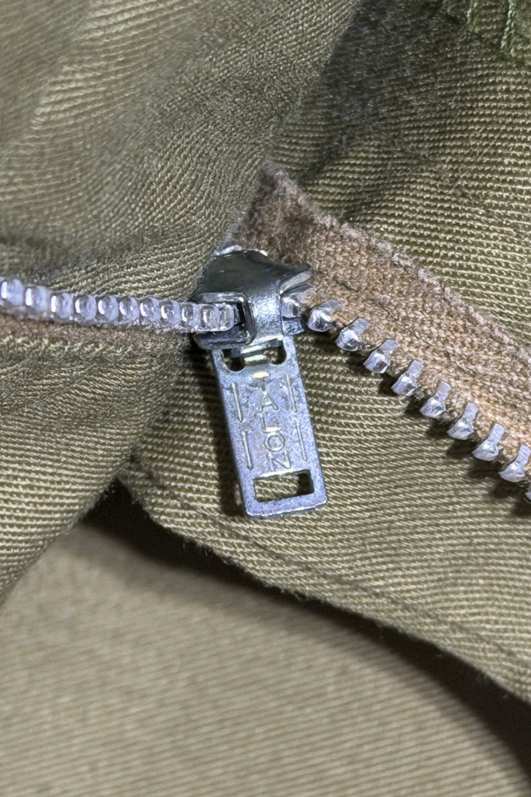1970’S BSA MADE IN USA OLIVE TWILL FLAT FRONT HIKING PANTS 32 X 26