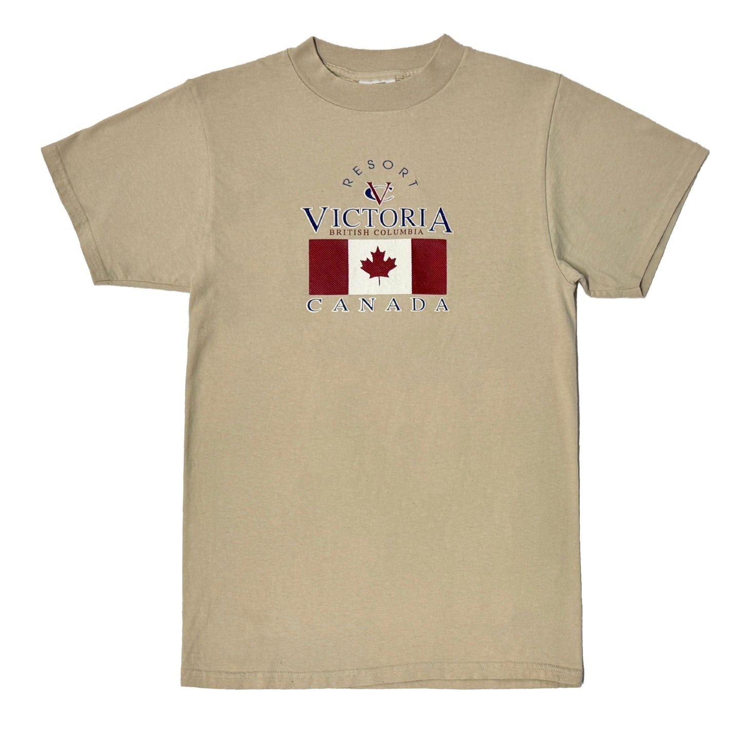 1990’S VICTORIA BRITISH COLUMBIA MADE IN CANADA SINGLE STITCH S/S T-SHIRT X-SMALL