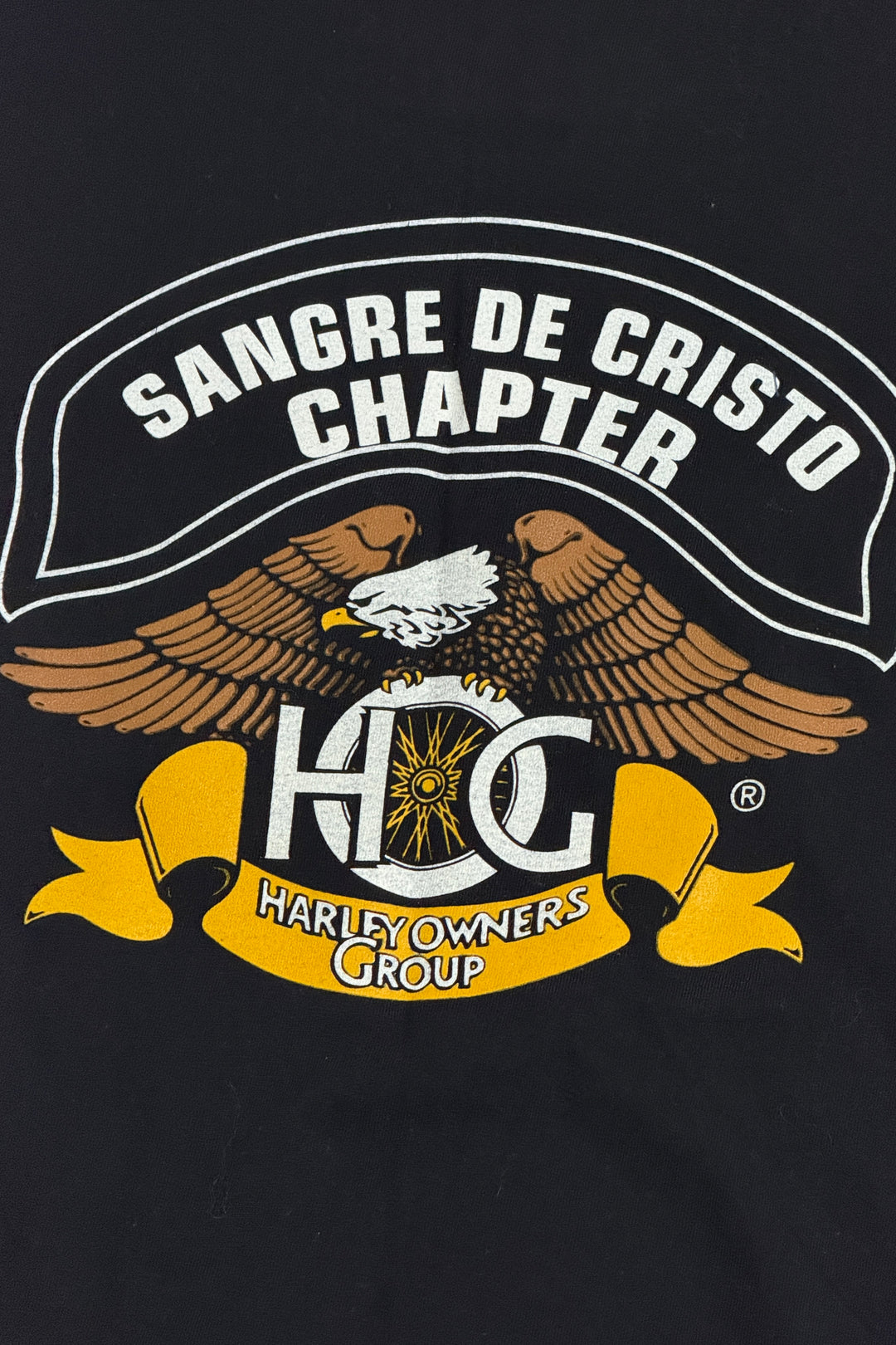 1990’S HARLEY OWNERS GROUP SANGRE DE CRISTO CHAPTER S/S T-SHIRT LARGE
