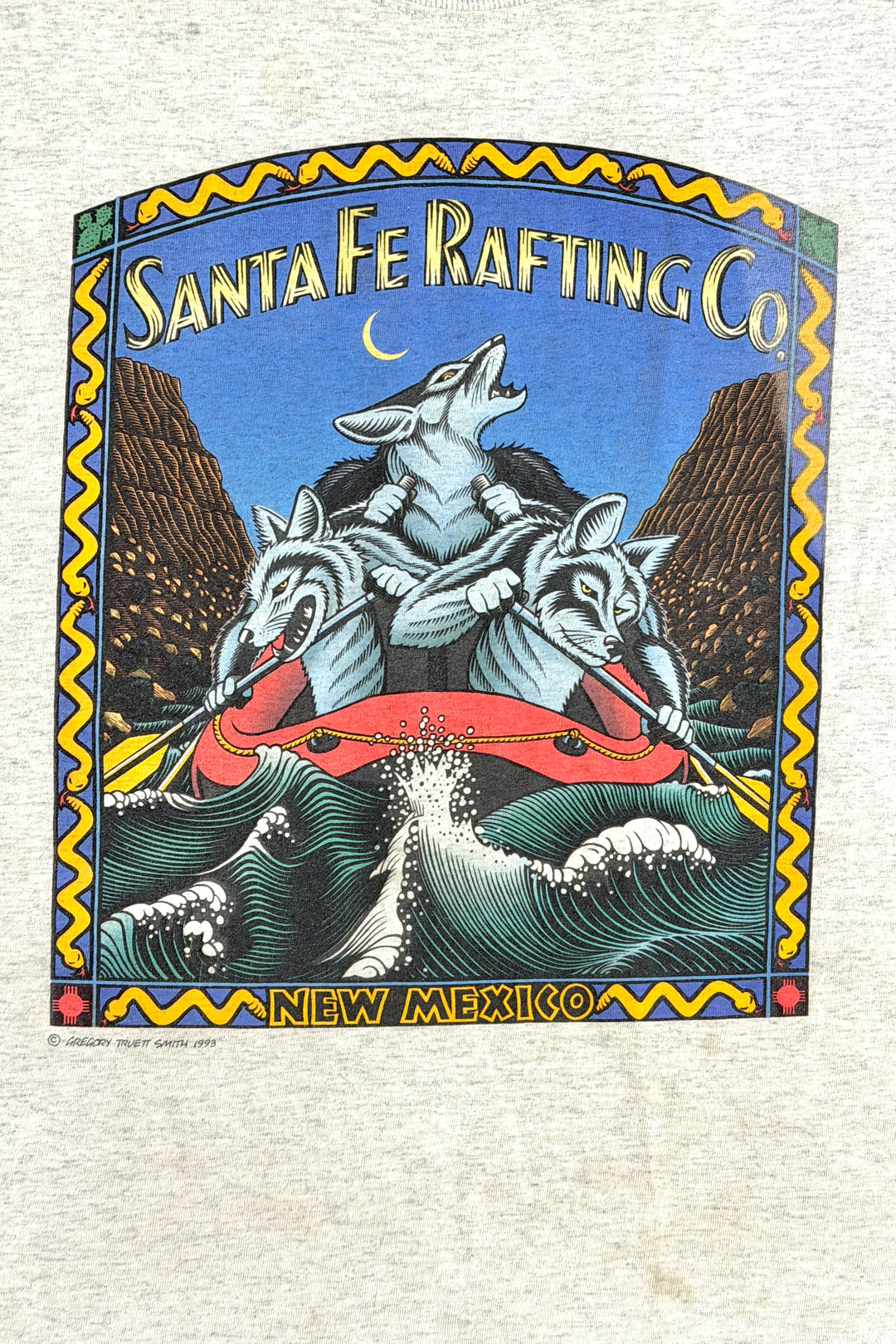 1990’S SANTA FE RAFTING CO MADE IN USA CUT OFF TANK TOP T-SHIRT X-LARGE