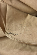 Load image into Gallery viewer, 1940’S WWII KHAKI SELVEDGE L/S B.D. SHIRT SMALL

